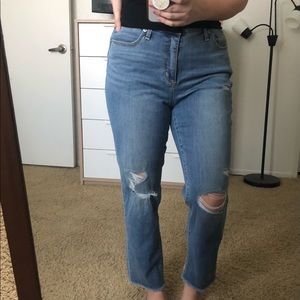 Universal Thread ankle ripped jeans